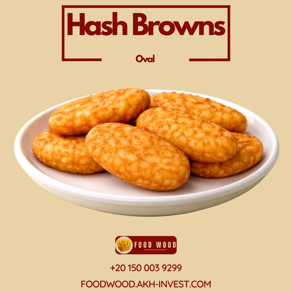 Hash Browns Oval