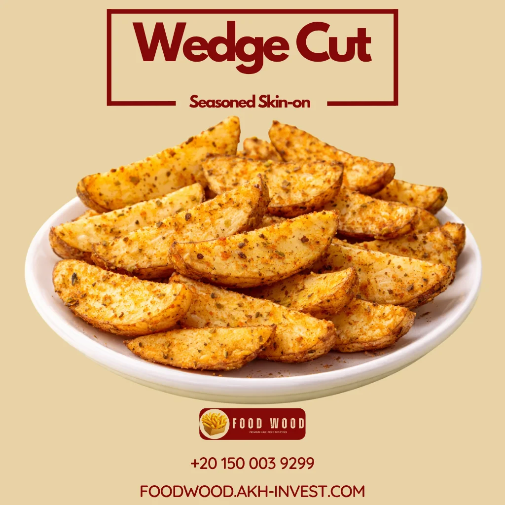 Wedge Cut Seasoned Skin on